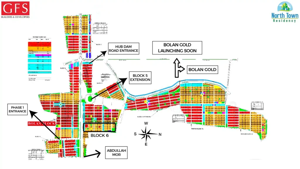 North town residency phase 2 map