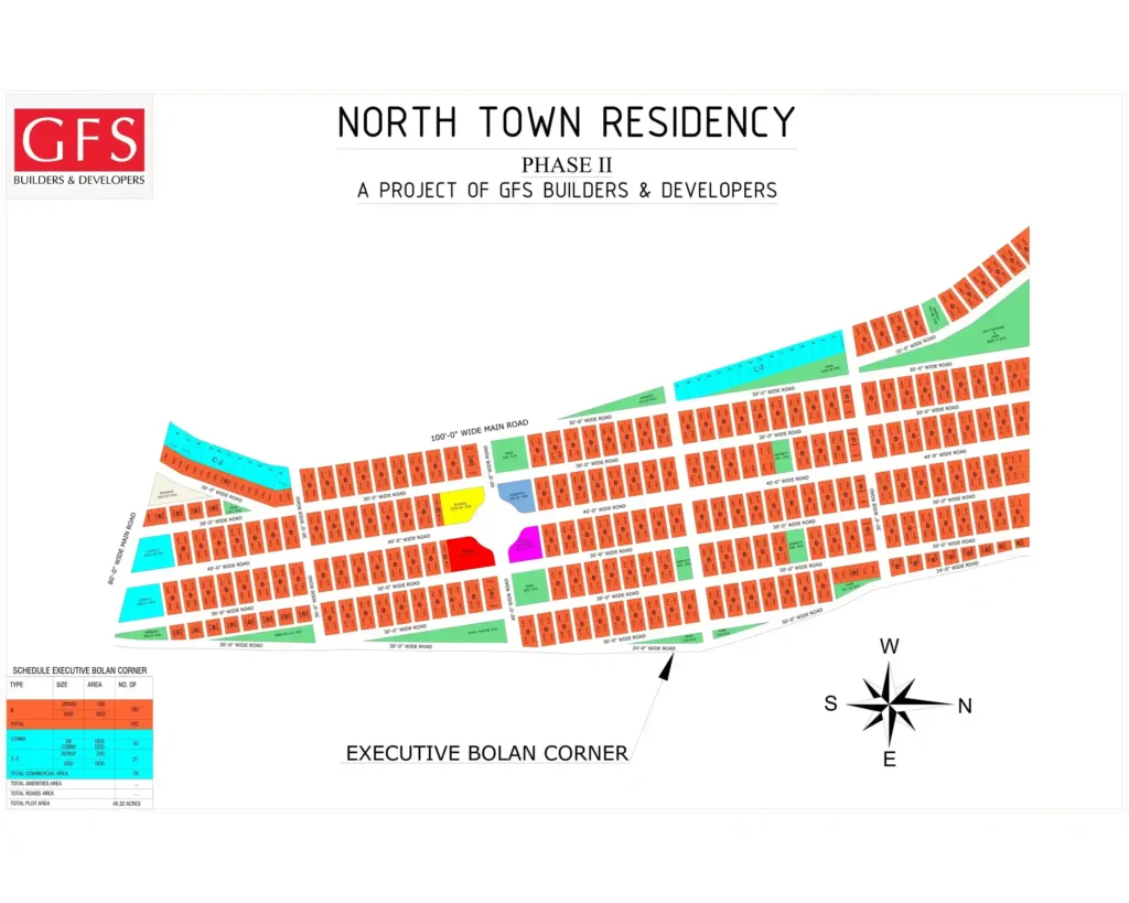 north town residency phase 2 map