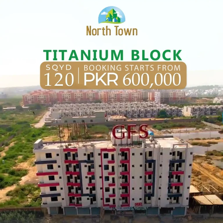 North Town Residency Titanium Block